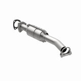 MagnaFlow direct-fit catalytic converter fits 2004-2005 Suzuki Forenza and 2005 Suzuki Reno, this and 2004-2005 Suzuki Forenza 2.0L stainless steel CARB compliant OBDII 49812