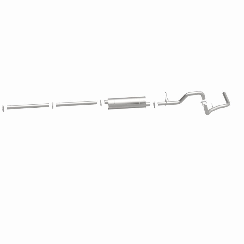 Fits 1987-1995 Ford Direct-Fit Replacement Exhaust System 106-0278 aluminized steel