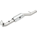 MagnaFlow direct-fit catalytic converter fits 2008-2009 Lancer 2.0 2 inch inlet/outlet stainless steel CARB compliant OBDII 49843