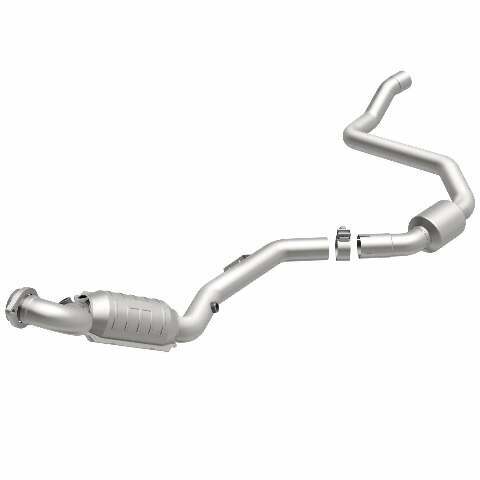 MagnaFlow direct-fit catalytic converter for 2000-2003 Mercedes-Benz driver side stainless steel CARB compliant 49863