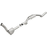 MagnaFlow direct-fit catalytic converter for 2001-2002 Mercedes-Benz passenger side stainless steel CARB compliant OBDII 49866