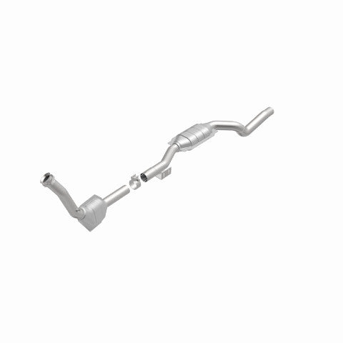 MagnaFlow direct-fit catalytic converter for 2001-2002 Mercedes-Benz passenger side stainless steel CARB compliant OBDII 49866