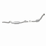 MagnaFlow direct-fit catalytic converter for 2001-2002 Mercedes-Benz passenger side stainless steel CARB compliant OBDII 49866