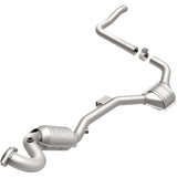 MagnaFlow direct-fit catalytic converter for 1999-2001 Mercedes-Benz driver side stainless steel CARB compliant OBDII 49867