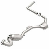 MagnaFlow direct-fit catalytic converter for 1999-2001 Mercedes-Benz driver side stainless steel CARB compliant OBDII 49867
