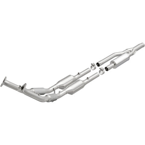 MagnaFlow direct-fit catalytic converter fits 06- Audi A3 Quattro 3.2L stainless steel CARB compliant 49873