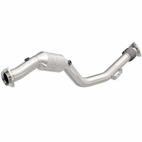 MagnaFlow direct-fit catalytic converter for 2004-2006 VW 4.2L passenger side stainless steel CARB compliant OBDII 49876