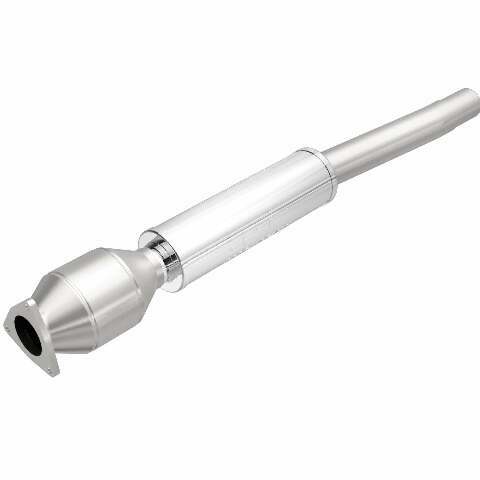 MagnaFlow direct-fit catalytic converter for 2004-2006 VW 4.2L passenger side stainless steel CARB compliant OBDII 49878