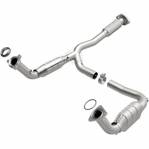 MagnaFlow direct-fit catalytic converter for 2005-2006 GMC stainless steel CARB compliant 49886