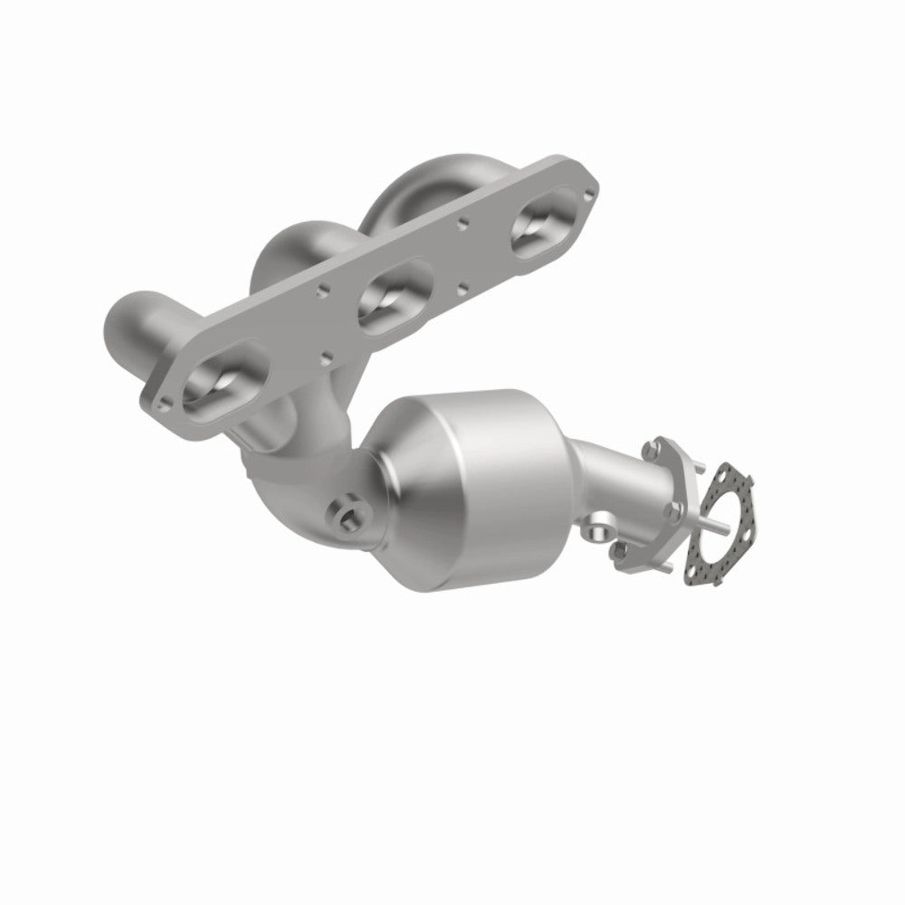 MagnaFlow direct-fit catalytic converter fits 2006-2009 Porsche Cayman driver side driver side stainless steel CARB compliant 49930