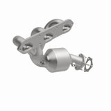 MagnaFlow direct-fit catalytic converter fits 2006-2009 Porsche Cayman driver side driver side stainless steel CARB compliant 49930