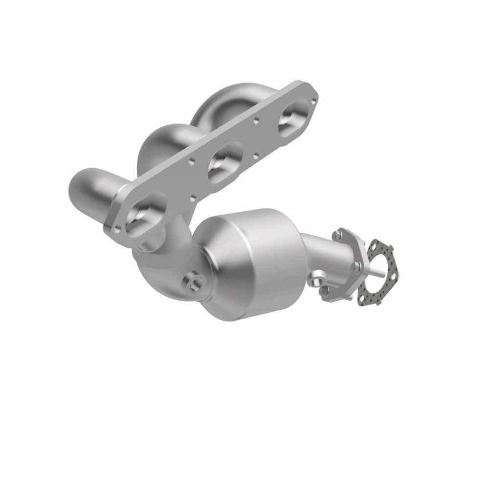 MagnaFlow direct-fit catalytic converter fits 2006-2009 Porsche Cayman driver side driver side stainless steel CARB compliant 49930