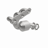MagnaFlow direct-fit catalytic converter fits 2006-2009 Porsche Cayman driver side driver side stainless steel CARB compliant 49930