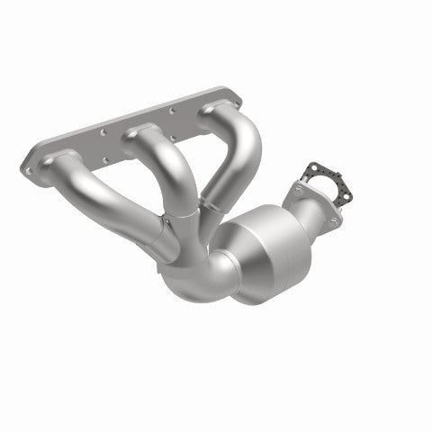 MagnaFlow direct-fit catalytic converter fits 2006-2009 Porsche Cayman passenger side passenger side stainless steel CARB compliant 49931