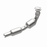 MagnaFlow direct-fit catalytic converter for 2010-2015 Chevy Camaro 6.2L driver side stainless steel CARB compliant OBDII 49938