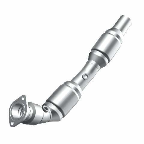 MagnaFlow direct-fit catalytic converter for 2010-2015 Chevy Camaro 6.2L passenger side stainless steel CARB compliant OBDII 49939