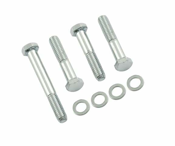 Mr. Gasket water pump bolts chrome Chevy 4996