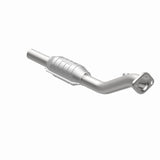 MagnaFlow direct-fit catalytic converter fits 2007-2017 Jeep Patriot, Jeep Compass, and more, this and 2007 Dodge Caliber 2.4L stainless steel CARB compliant OBDII 49961