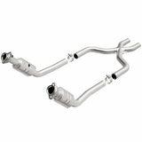 MagnaFlow direct-fit catalytic converter for 2011-2014 Ford Mustang 3.7L stainless steel CARB compliant 49977