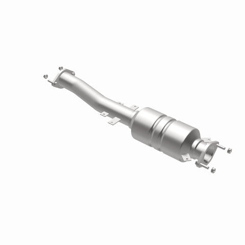 MagnaFlow direct-fit catalytic converter fits 09- Mitsu Lancer Ralli 2.0T stainless steel CARB compliant OBDII 49987
