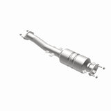 MagnaFlow direct-fit catalytic converter fits 09- Mitsu Lancer Ralli 2.0T stainless steel CARB compliant OBDII 49987