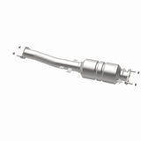 MagnaFlow direct-fit catalytic converter fits 09- Mitsu Lancer Ralli 2.0T stainless steel CARB compliant OBDII 49987