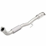 MagnaFlow direct-fit catalytic converter fits 2002-2006 Toyota Camry and 2004-2006 Toyota Solara, this and 2002 Toyota Camry 2.4L rear 2.4L stainless steel CARB compliant OBDII 499
