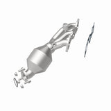 MagnaFlow direct-fit catalytic converter for 2002-2004 Nissan Frontier driver side stainless steel CARB compliant OBDII 49997