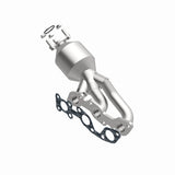 MagnaFlow direct-fit catalytic converter for 2002-2004 Nissan Frontier passenger side stainless steel CARB compliant OBDII 49998