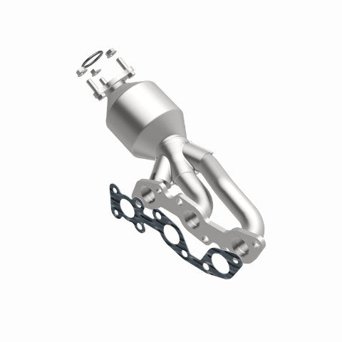 MagnaFlow direct-fit catalytic converter for 2002-2004 Nissan Frontier passenger side stainless steel CARB compliant OBDII 49998