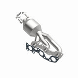 MagnaFlow direct-fit catalytic converter for 2002-2004 Nissan Frontier passenger side stainless steel CARB compliant OBDII 49998