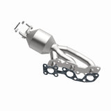 MagnaFlow direct-fit catalytic converter for 2002-2004 Nissan Frontier passenger side stainless steel CARB compliant OBDII 49998
