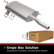 1992-1996 Toyota Camry Direct-Fit Muffler Kit 108-0071 aluminized steel
