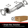 2007-2009 Ford Fusion Direct-Fit Front Pipe Kit 107-0068 stainless steel