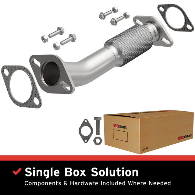 2007-2009 Ford Fusion Direct-Fit Front Pipe Kit 107-0068 stainless steel