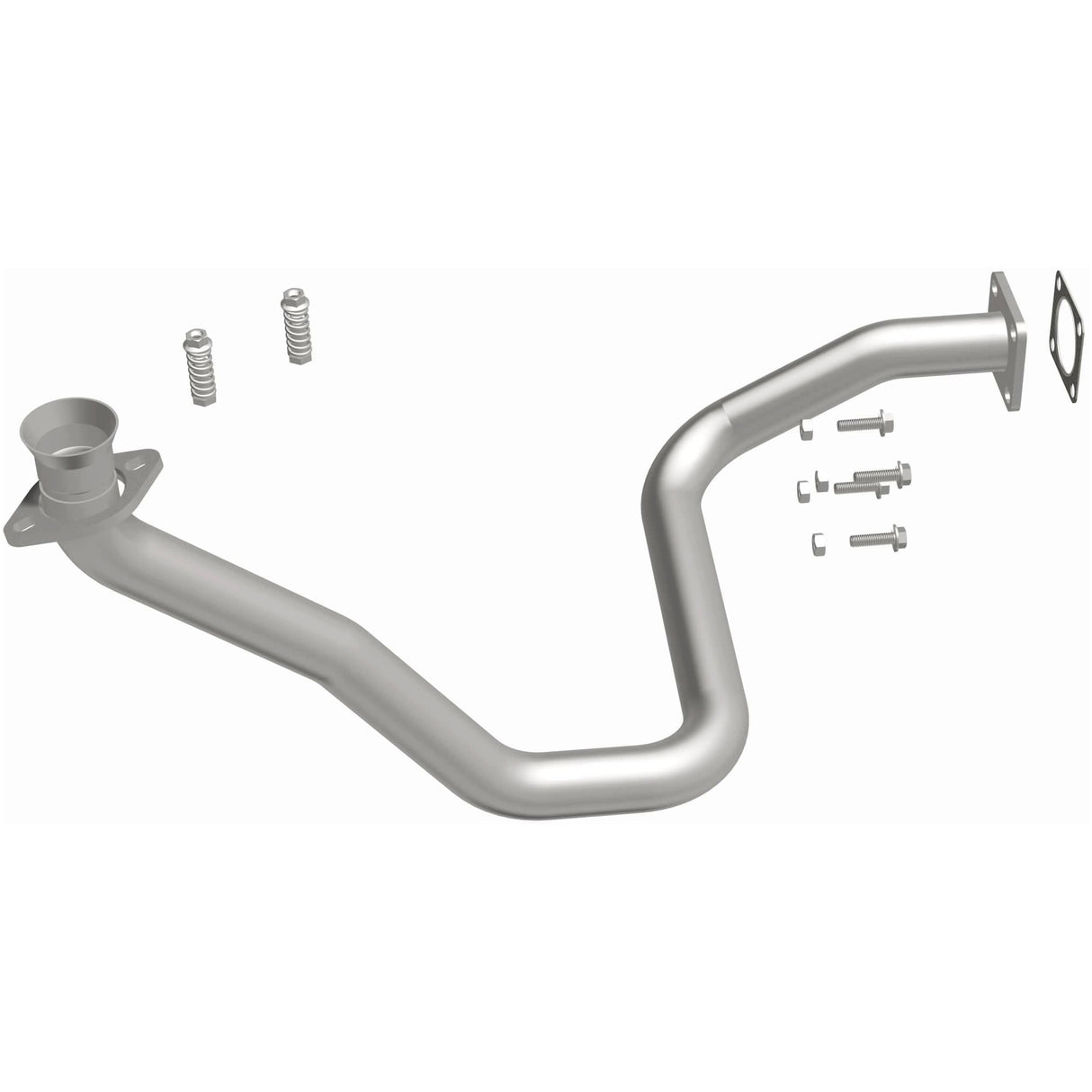1987-1990 Jeep Wrangler Direct-Fit Front Pipe Kit 107-0017 stainless steel
