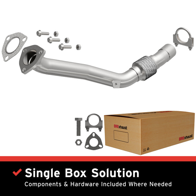 1997-2001 Audi A4 Quattro Direct-Fit Front Pipe Kit 107-0149 stainless steel