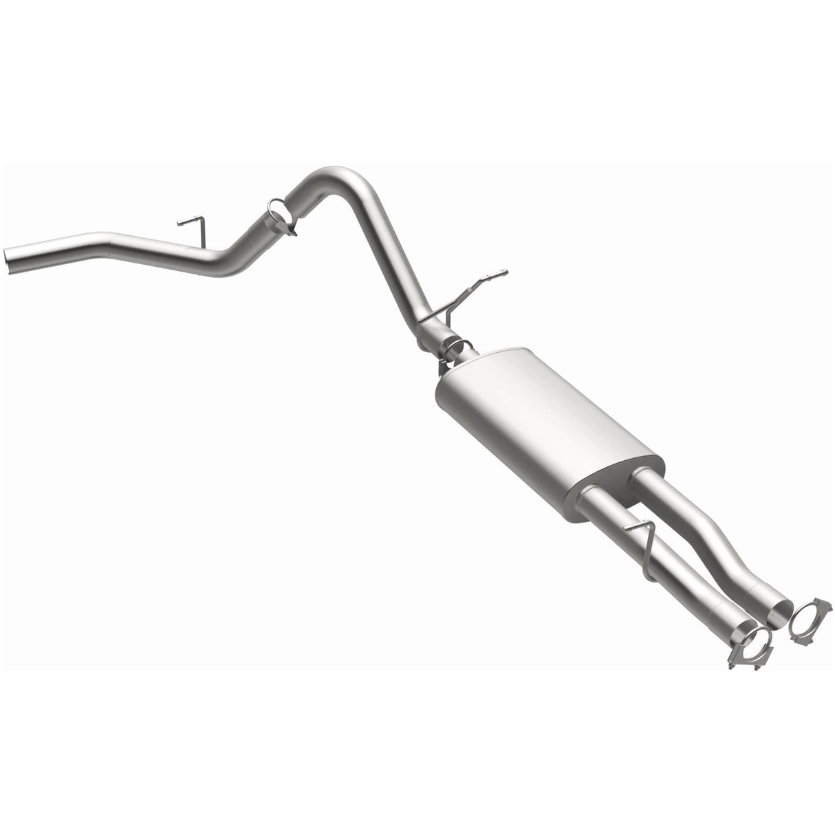 2001-2002 Chevy Silverado 2500 HD Direct-Fit Replacement Exhaust System 106-0865 aluminized steel