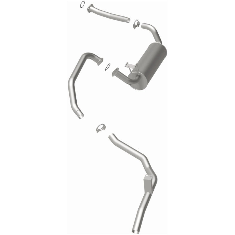 Fits 1991-1992 Toyota Land Cruiser 4.0L Direct-Fit Replacement Exhaust 106-0360 aluminized steel