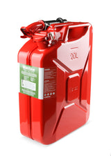 Wavian Steel Jerry Can 20L (5.3 Gallon) Red 3009