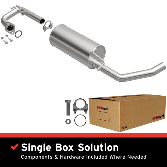 1997-2000 Toyota RAV4 Direct-Fit Muffler Kit 108-0090 aluminized steel