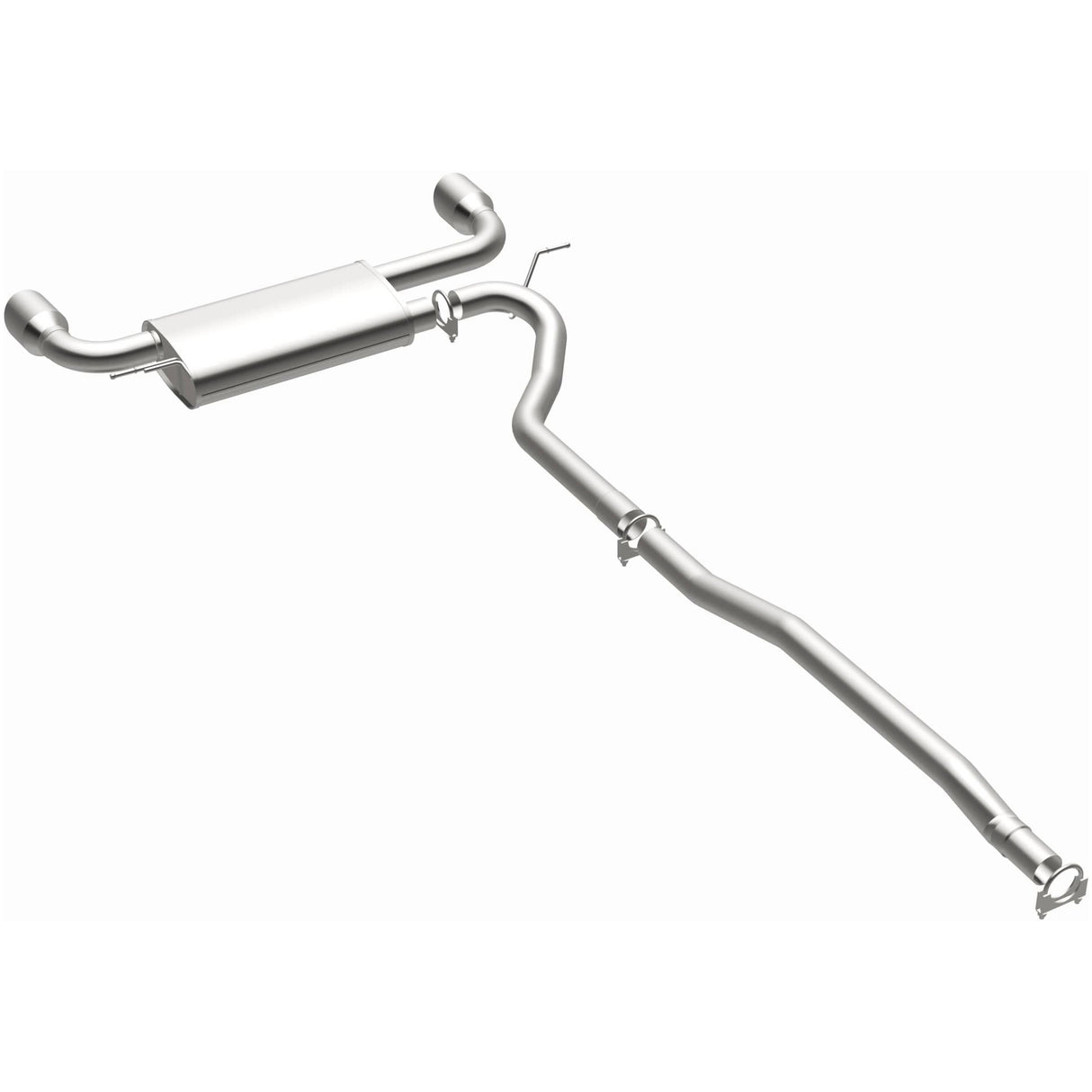 Fits 2011-2016 Mini Direct-Fit Replacement Exhaust System aluminized steel