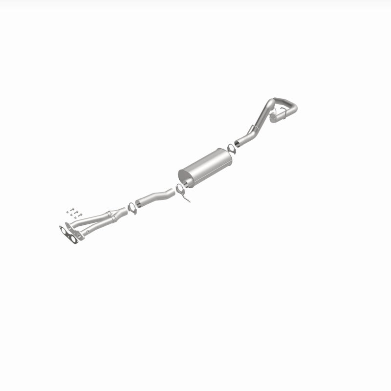 Fits 1996-1999 Chevy C1500 Suburban Direct-Fit Replacement Exhaust 106-0473 steel
