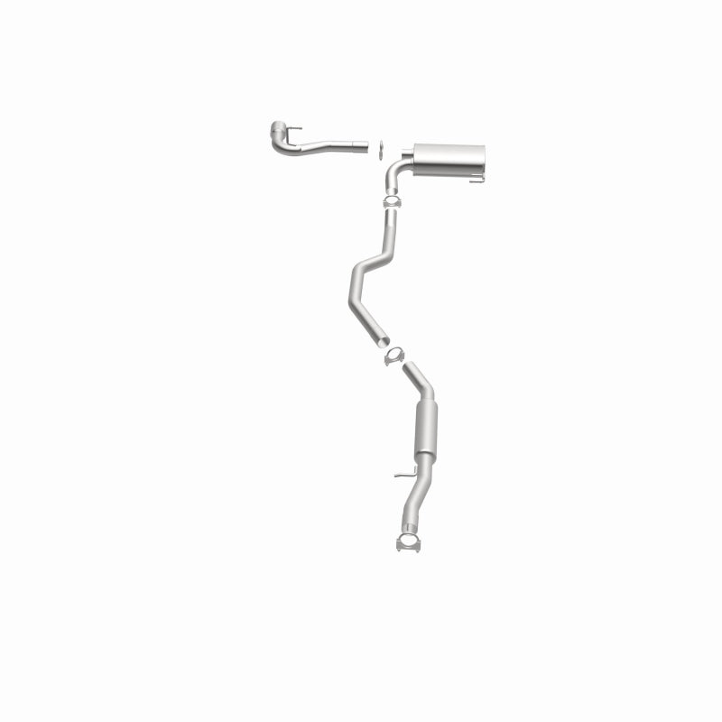 Fits 2011-2017 Jeep Direct-Fit Replacement Exhaust System 106-0776 aluminized steel