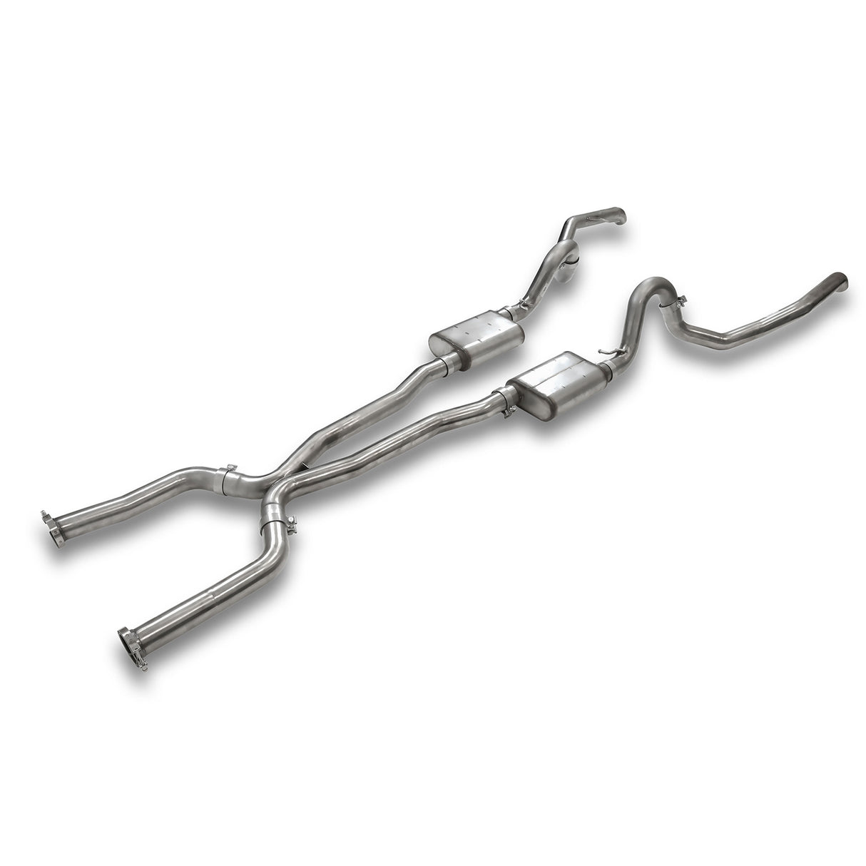 Header-Back Exhaust Kit for 64-72 Chevy Chevelle LS Swap Stainless Steel DES103