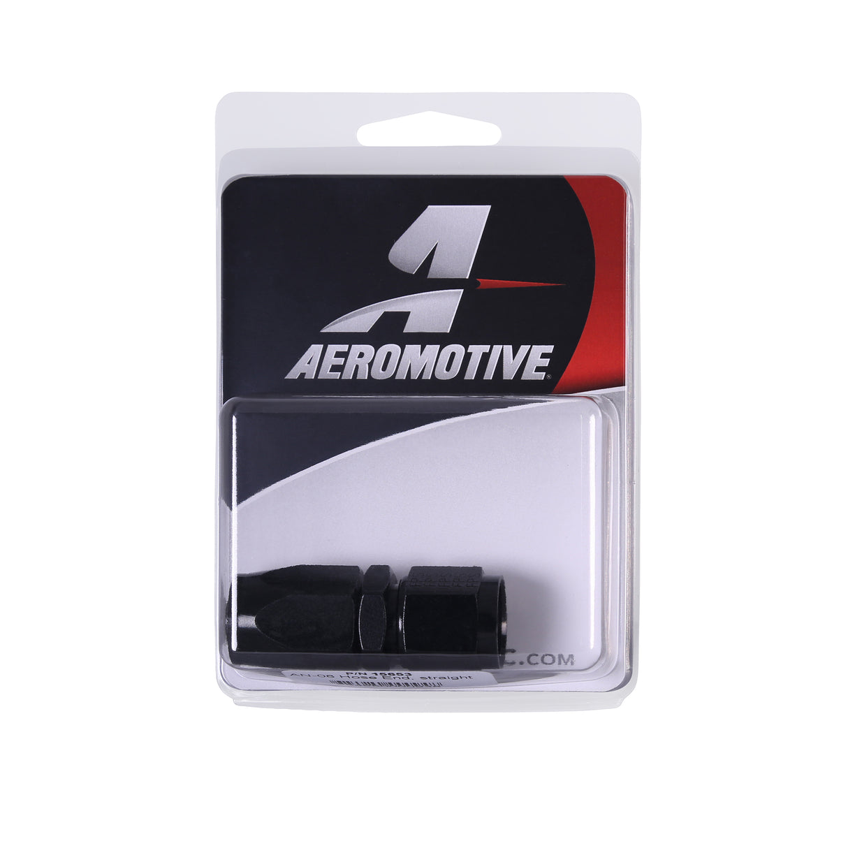Aeromotive hose end fitting straight 15653