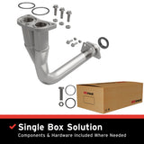 1994-1997 Honda Accord Direct-Fit Front Pipe Kit 107-0049 stainless steel