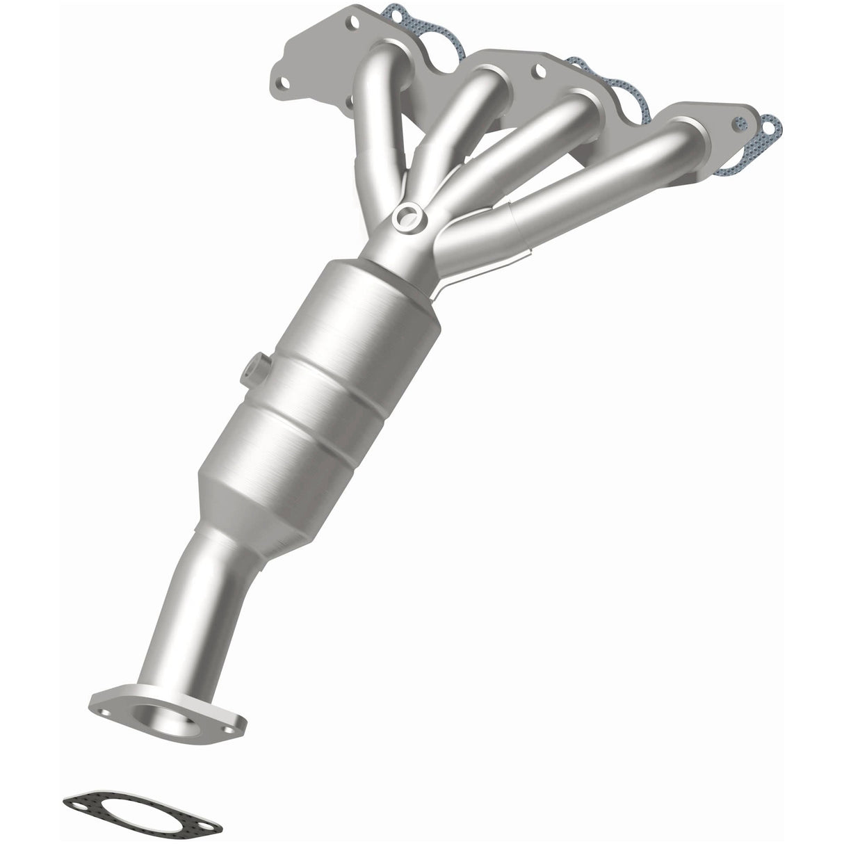 Catalytic Converter with Integrated Exhaust Manifold for HM Grade Federal / EPA Compliant Direct-Fit Manifold Catalytic