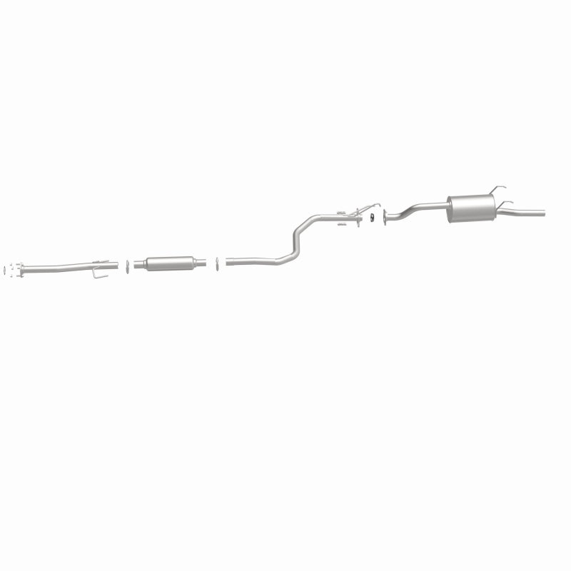 Fits 1992-2000 Honda Civic Direct-Fit Replacement Exhaust System 106-0727