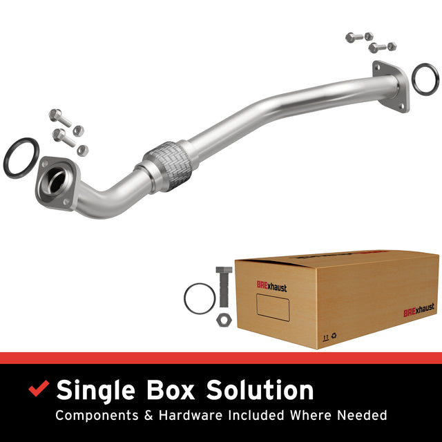 2004-2006 Toyota Sienna Direct-Fit Front Pipe Kit 107-0072 stainless steel